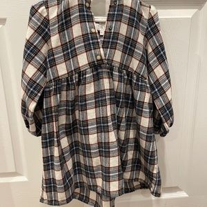 Toddler Plaid Zara dress